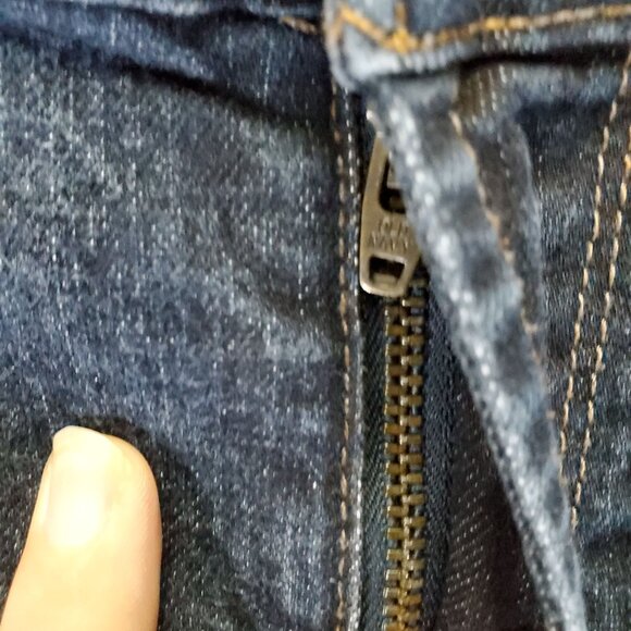 Old Navy Jeans Womens 12 Long Blue Original Skinny Long Stretch Cotton Blend - Picture 9 of 11